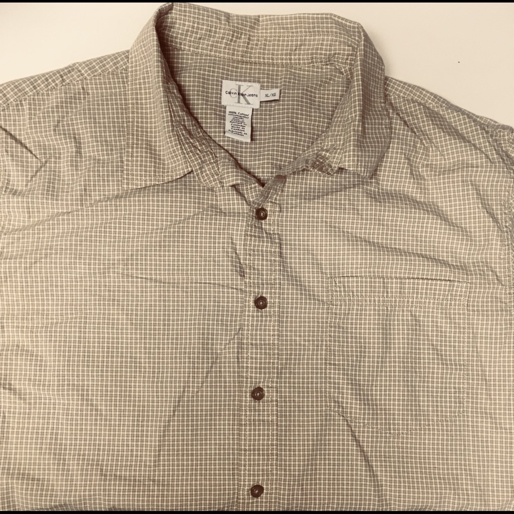 Men’s Calvin Klein Button Down Shirt XL